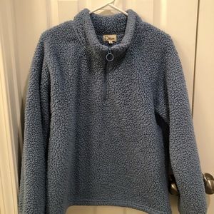 Dittos Sherpa Style Quarter Zip Top
